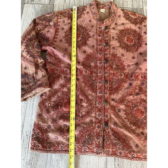 Vintage Riva Banjara Jacket Mirrored Boho - Picture 5 of 8
